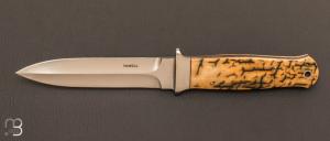   Dague intgrale mammouth et ATS-34 par Dwight Towell