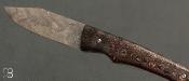 Couteau de poche Tedesco FatCarbon par Adrien Giovaninetti