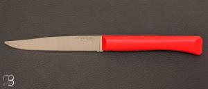 Set of 4 Opinel table knives Bon appétit + red