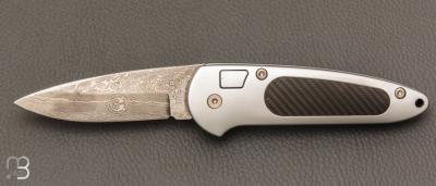   Couteau " 1996 Annual Damast Collector's Knife #734 " de Böker