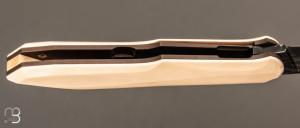  Couteau  "  Liner-lock custom " de Berthelemy Gabriel - La Forge Agab