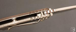    Couteau custom 3.5'' XM-18 Spanto Tri-Way par Rick Hinderer - S35VN et G10