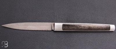  Couteau " APEX " custom de Lionel Lalague - Fatcarbon et Damasteel