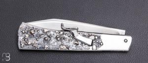    Couteau " Alpin de Fer " artisanal de Guillaume Antoniucci