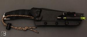 Couteau  "Aogita SPG2 " par Matsuda Kiku - G10 et SPG2 Damas