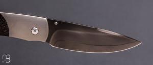    Couteau  pliant B12- TBPB 190/500 par William Henry - Palmier et ZDP-189
