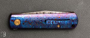   Couteau " BRLW Fulldress Damast " par Böker Solingen - Limited Edition N°57/99 - 110675DAM