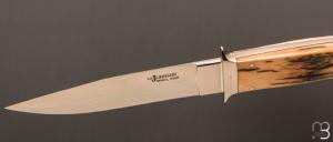    Couteau " Boot Knife " custom par Steven R. Johnson - Mammouth