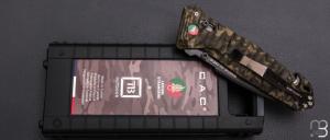    Couteau pliant C.A.C. " L'Engagement " Légion étrangère - G10 camouflage