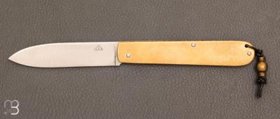 Couteau " Canif  " de Julien Maria - Laiton et XC75
