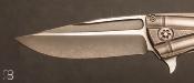 Couteau "Closer TWO-TONE APOCALYPTIC" par Marfione Custom Knives en collaboration avec Koji Hara