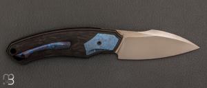  Couteau " Crystal Ti " liner lock par CKF Knives et David LESPECT