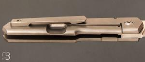 Couteau  "  Custom Frame-Lock " par Rémi Lavialle - RWL34 et Titane