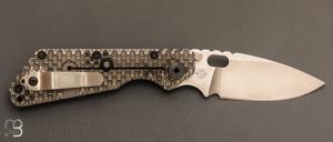   Couteau " Double Gunner Grip " par Mick Strider - S30V / Titane - G10