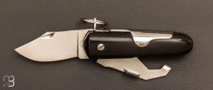  Couteau " ELECTRA " 2 pi�ces par J. Mongin - Corne de buffle