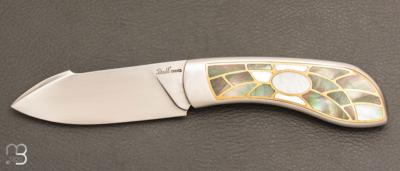  Couteau " Edcix " custom de Florent Dall'ava - L'atelier Dall'ava - Nacre