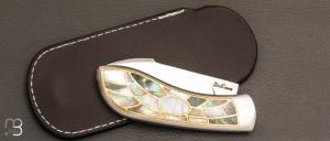  Couteau " Edcix " custom de Florent Dall'ava - L'atelier Dall'ava - Nacre