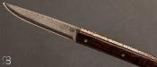 Couteau " Fébus " par Thomas Fronteau - Bois de fer et lame VG10 damas