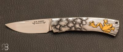 Couteau "Frogs" custom Self-Lock par Scott Sawby