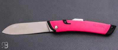  Couteau de poche " Glenn Roz " - Acier MA5 et filets de pêche recyclés