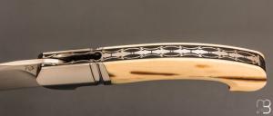   Couteau " Gouez " custom par Amaël Druez - Le Temps d'un Souffle - Mammouth