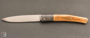   Couteau " Harpo " custom par Anthony Brochier - Ivoire de mammouth et RWL34