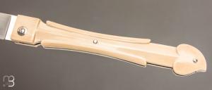   Couteau " Inspiration XVIème siècle " de Glenn Guillou - Ivoire de mammouth et  RWL34