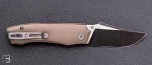 Couteau " Kazy " par Böker Plus - Collaboration Gabriel Berthelemy - G10 et Nitro-V