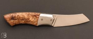 Couteau " custom " Koa et RWL34 de Berthelemy Gabriel - La Forge Agab