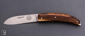   Couteau " L'Aurhalpin  "  par la coutellerie Dubesset - Pistachier et XC75