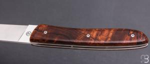  Couteau " L08 " par Atelier Perceval - Bois de fer et 19c27
