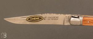 Couteau de poche Laguiole 12cm Chêne par Le Fidèle