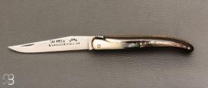   Couteau Laguiole 9 cm Hors concours par Calmels - Corne