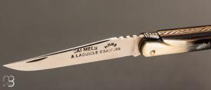   Couteau Laguiole 9 cm Hors concours par Calmels - Corne