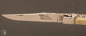 Couteau  Laguiole Emouleur 12 cm corne blonde