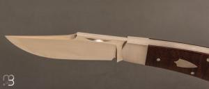 Couteau " Lanny's clip " custom de Jean Baptiste Leveque - Gidgee et RWL34