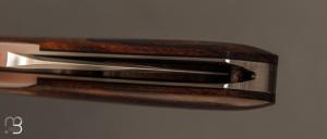  Couteau  " Lanny's clip " custom de Jean Baptiste Leveque - Bois de fer et RWL34