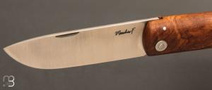    Couteau de poche Le Dodu Frêne par Frédéric Maschio - Lame inoxydable