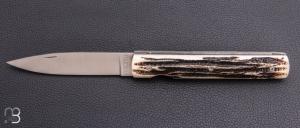  Couteau " Le Fran�ais " s�rie limit�e os cerf� par Perceval - N�06/09