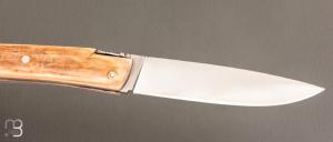   Couteau " Le Thiole 2 pièces"  de Robert Beillonnet - ivoire de mammouth et RWL34