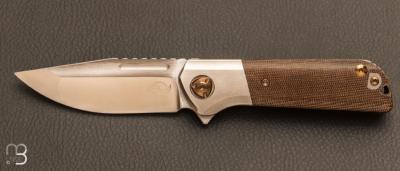 Couteau Liong Mah Designs - Lanny V2 Flipper Knife 3.25"