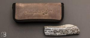    Couteau "Lobo Key Carbon" liner lock par Carlo Cavedon - CavedonArt