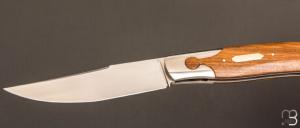   Couteau " Lock back " par Bastien Toubhans - Atelier Beau Merle