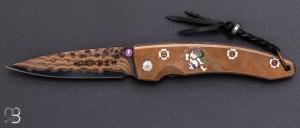   Couteau " Raijin N°001 " Limited Edition 25ème anniversaire par Mcusta