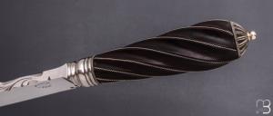    Couteau " Méditerranean Dirk " droit custom par Joe Keeslar