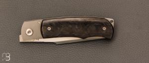  Couteau " New Hardy " custom par Rémi Lavialle - RWL34 et Fibre de carbone