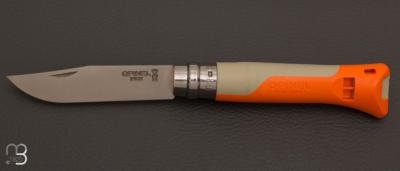  Couteau  Opinel N°08 Horizon - Orange - Lame inoxydable