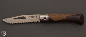   Couteau Opinel N�o7 Alpine "Opiflex�" - Brun noir et lame acier inoxydable