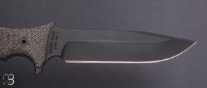   Couteau "Pacific Clip Point Black" de Chris Reeve - CPM S4V