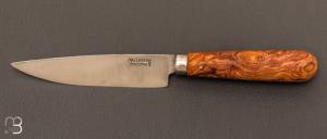     Couteau de cuisine Pallarès Solsona olivier- office 10 cm - Acier inoxydable 